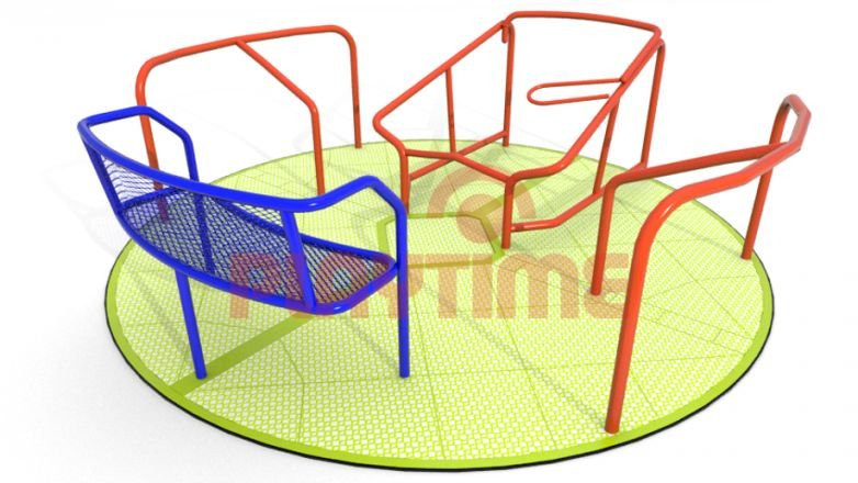 Calesita para sillas de ruedas